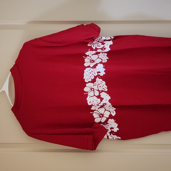 NWT POLO RALPH LAUREN RED BUTTON SHIRT XXL HIBISCUS HAWAII CRUISE HAWAIIAN - Picture 10 of 11